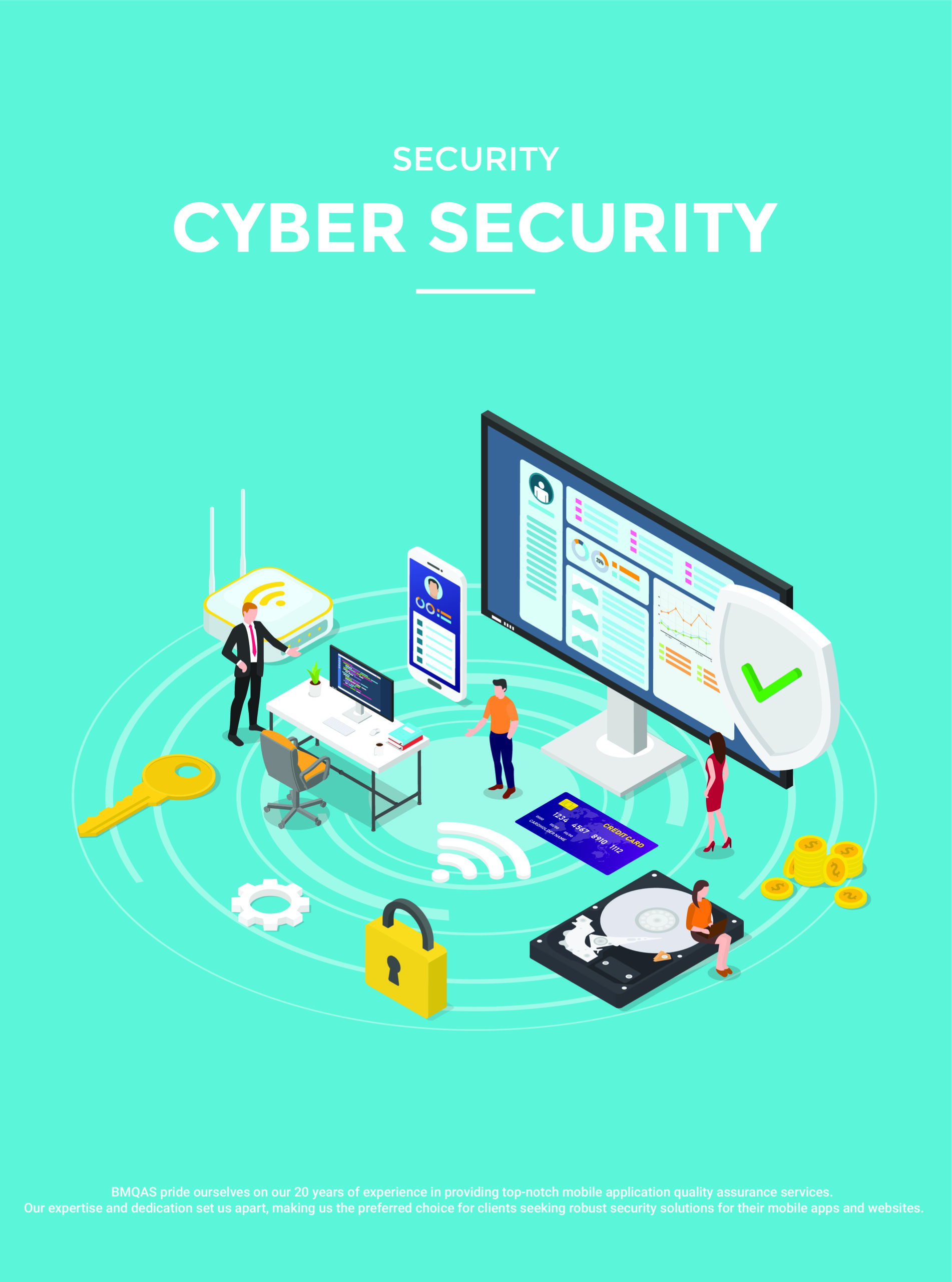 Cybersecurity-poster - Bengal Mobile QA Solution